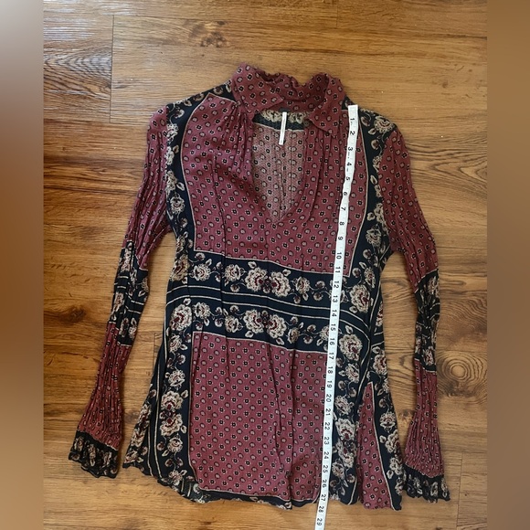Free People Changing Times Boho Top size xsmall - Picture 14 of 14